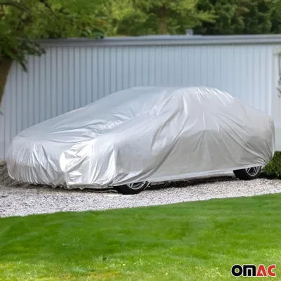 Produktbild von Auto Schutzhülle Vollgarage Autoabdeckung Universal Grau 420x180x155