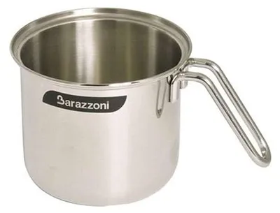 Imagen del producto de Barazzoni 266113012, 1.2 litros, Aluminio, Acero inoxidable, Acero inoxidable, Acero inoxidable, Acero inoxidable, Cerámica, Gas, Halógeno, Inducción, Placa sellada
