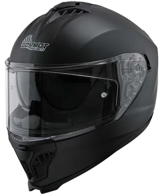 Produktbild von Germot Helm GM 811 matt-schwarz - Größe L