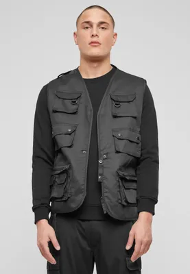 Obrázek produktu pro Urban Classics Pánská vesta Reseen černá 4XL