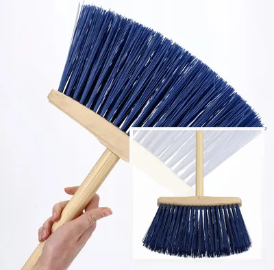 Obrázek produktu pro Koště - Koště na silnice - Šířka 25 cm - S násadou - Pro venkovní použití