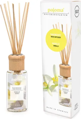 Produktbild von Raumduft 100ml Vanille Lufterfrischer Duftstäbchen Raumerfrischer Geschenk