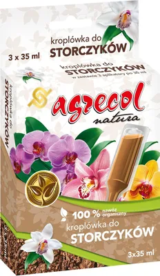 Zdjęcie produktu dla Organiczna Kroplówka do storczyków AGRECOL 3x35ML