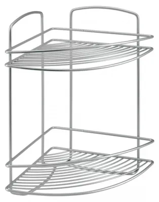 Immagine prodotto di Mensola Angolare A 2 Piani Serie Onda - cm.22x22x35