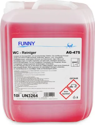 Produktbild von WC-Reiniger Funny - 2 x 10 L Kanister - kalklösend - leistungsstark
