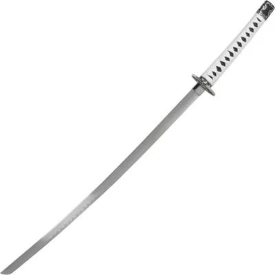 Produktbild von Katana mit Beimessern in Metallscheide mit Fischhautimitat verziert