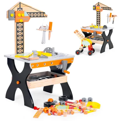 Produktbild von Holzwerkstatt für Kinder – Werkzeugtisch von ECOTOYS