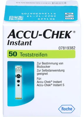 Produktbild von ACCU-CHEK  Instant Teststreifen, 50 St. Teststreifen