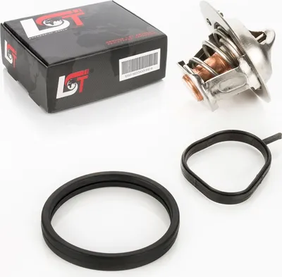 Produktbild von Thermostat Kühlmittel 82 °C mit Dichtung für FORD Fiesta Focus MAZDA 121 3 III