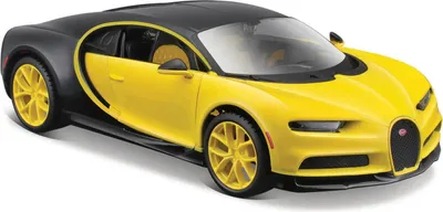 Zdjęcie produktu dla Maisto - Bugatti Chiron, żółty/czarny, 1:24
