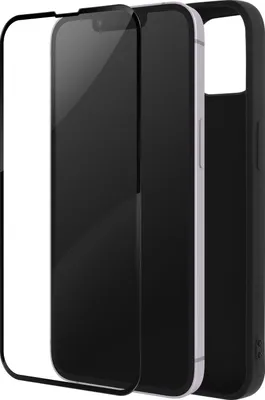 Image de Avizar, ensemble de protection à 360 degrés : coque et film protecteur pour Apple iPhone 14 Plus, couleur noire