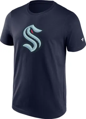Produktbild von Herren-T-Shirt mit Seattle Kraken NHL-Logo, Farbe: Maritime Blue, Größe: L Herren-T-Shirt mit Seattle Kraken NHL-Logo, Farbe: Maritime Blue, Größe: M