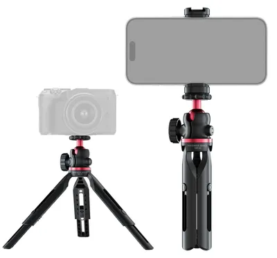 Image de Mini trépied pour appareil photo - Rotatif à 360° et portable