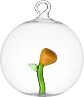 Produktbild von Botanische Bernsteinblume Weihnachtskugel