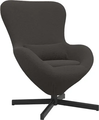 Produktbild von vidaXL Eiersessel Dunkelgrau 63 x 73 x 90 cm Stoff