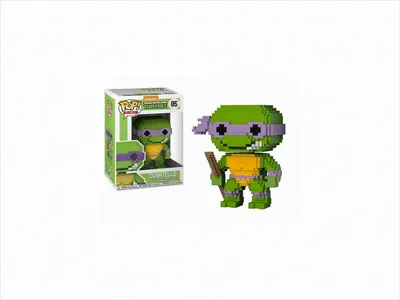 Image de POP ! vinyle : TMNT - 8-Bit Donatello