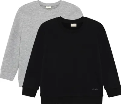 Produktbild von MINYMO MISweatshirt Uni Kinder Pullover Sweater Baumwollmischung regular fit