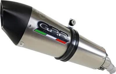 Image de GPR Slip-on d'échappement GPE Titan avec catalyseur pour Suzuki V-Strom DL650 E3