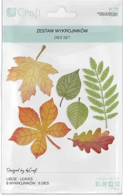 Obrázok produktu pre 6 listových výsekov na scrapbooking a výrobu pohľadníc