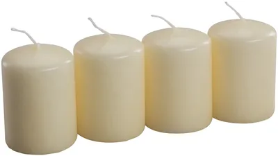 Obrázok produktu pre KCB 561 431 17 KCB Sviečky na stĺpik "Advent", Ø 4 x 8 cm, šampanské (4 ks)