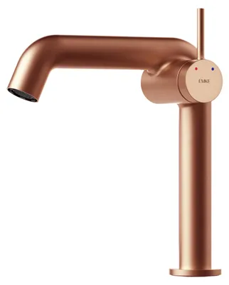 Produktbild von EMKE Einhebelmischer aus Messing, Roségold, 222 x 200 x 76 mm