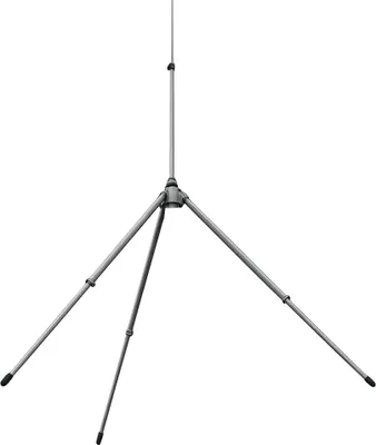 Produktbild von SIRIO GPA 135–175 1/4λ 96cm Groundplane Antenne 135–175 MHz – stationäre VHF-Außenantenne mit UHF-Anschluss