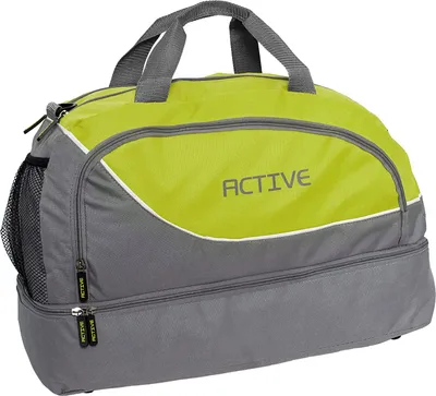 Produktbild von BRUBAKER Sporttasche Active - 30 L Trainingstasche mit Nassfach für Sport Fitness Schwimmen Reisen - Fitnesstasche für Damen und Herren - Reisetasche mit Handy Fach Bodenfach Standfüßen Grün