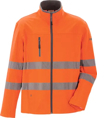 Produktbild von Planam Norit Warnschutz Herren Hybridjacke Gr. 90 orange