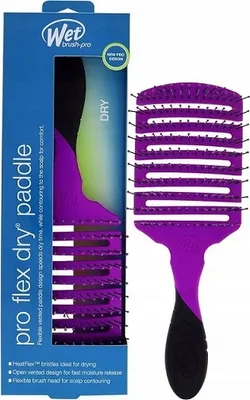 Produktbild von The Wet Brush Bürste Flex Dry Paddle Brush Purple
