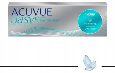 Produktbild von Acuvue HydraLuxe, Täglich, 30 Stück(e), 1,43 cm, 8,5 mm, Etafilcon A, -4 mm