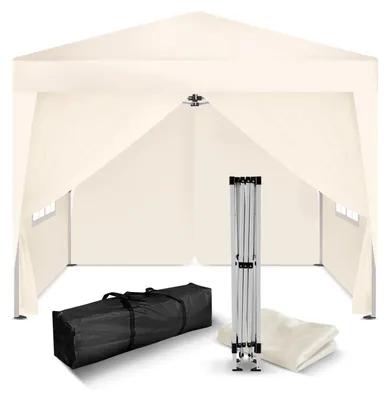 Produktbild von Faltpavillon Pavillon Pop-up-Zelt - 3 x 3 m - Wasserdicht - Pop-up-Faltkonstruktion - Für draußen