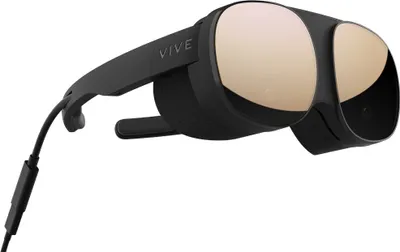 Produktbild von HTC Vive Flow, Dediziertes obenmontiertes Display, Schwarz, 100°, LCD, 1600 x 1600 Pixel, 75 Hz
