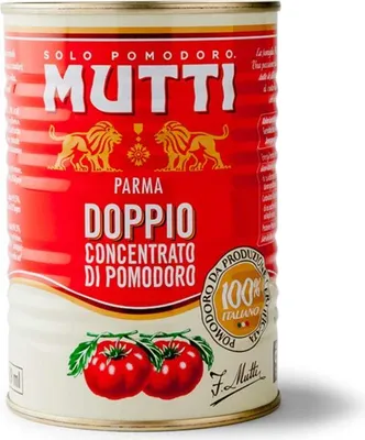 Produktbild von 12x Mutti doppio concentrato Tomatenpaste Tomaten sauce 100% Italienisch 140g