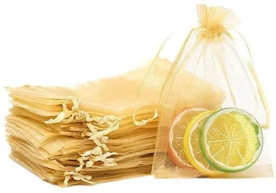 Obrázek produktu pro Sada 20 organzových sáčků – malé, barevné organzové sáčky – ideální pro svatby a narozeniny – se stahovací šňůrkou – rozměry 13 x 18 cm
