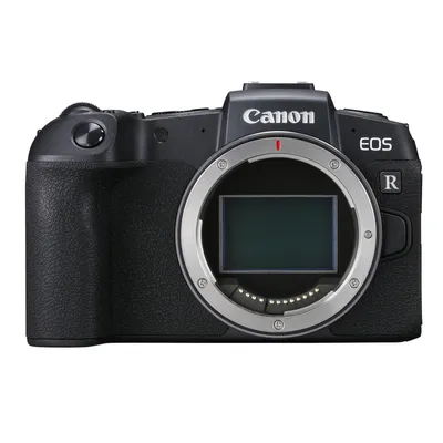 Zdjęcie produktu dla Canon EOS RP Body + EF-EOS R Adapter, 26,2 MP, 6240 x 4160 px, CMOS, 4K Ultra HD, Ekran dotykowy, Czarny