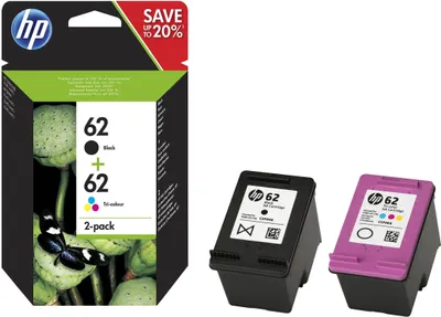 Produktbild von Original Multipack hp 62 (N9J71AE) für hp schwarz/farbig