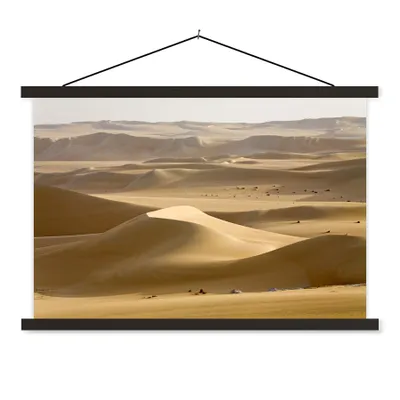Produktbild von MuchoWow® Textilposter Wüste in Ägypten 150x100 cm mit schwarzem Rahmen - Schlafzimmer