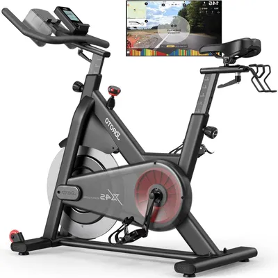 Immagine prodotto di Cyclette da casa - Bicicletta fitness - Cyclette - Bicicletta da indoor - Bicicletta da allenamento - Portata massima: 150 kg