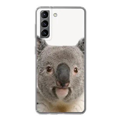 Produktbild von MuchoWow® Handyhülle Schutzhülle Hülle für Samsung Galaxy S21 Koala - Koala Bär - Mädchen - Jungen - Tiere Silikon Softcase Handy Hülle - Softcase