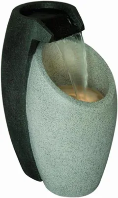 Productafbeelding van Velva Garden fontein met LED zwart en wit 850850