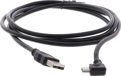 Produktbild von Mini-USB-Kabel 150cm - rechtswinklig 90 Grad