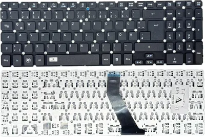 Obrázek produktu pro GERMAN - Klávesnice bez podsvícení, bez rámečku, kompatibilní pro Acer Aspire M5-581