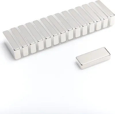 Produktbild von Neodym Magnete 25 x 10 x 5 mm N38 Quader Case - 1 Stück, Extrem stark, Magnettafeln, Kühlschränke, Whiteboards, DIY