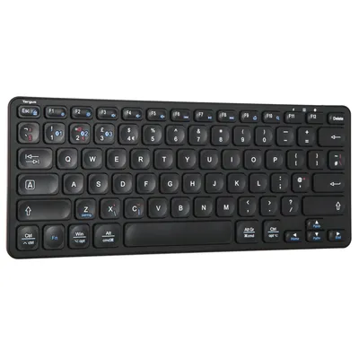 Produktbild von Targus - Tastatur - kompakt, mehrgerätefähig, antimikrobiell - kabellos - Bluetooth 5.1 - QWERTY - GB - Schwarz - B2B
