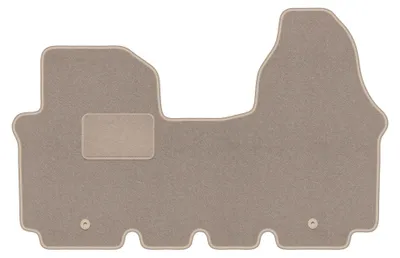 Obrázok produktu pre Predné velúrové koberce pre: Nissan Primastar 2001-2014 (úžitkový) – 2 ks, béžové, na mieru – Wielganizator LUX