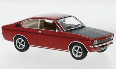 Produktbild von IXO IXOCLC490N.22 - 1/43 - Opel Kadett C Coupe SR, rot/schwarz, 1976 - Neu