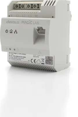 Produktbild von Devolo Magic 2 LAN DINrail: Powerline-Hutschienen-Adapter