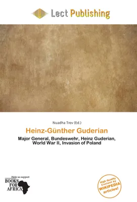 Produktbild von Heinz-Günther Guderian