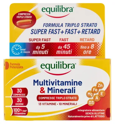 Immagine prodotto di Multivitamine&Minerali 30 Compresse