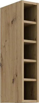Produktbild von Hängeschrank Regal 15 cm Eiche Artisan Küchenzeile Küchenblock Küche Stilo